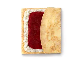 Блин творог и клубника