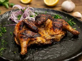 Цыпленок на мангале