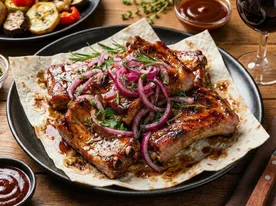 Рёбрышки из домашней свинины