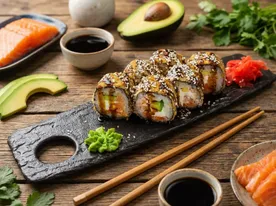 Ролл Лосось темпура