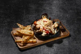 Сковородка из морепродуктов