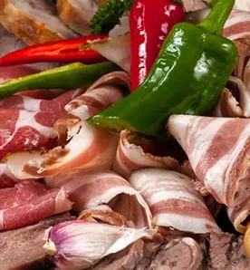 Мясная тарелка