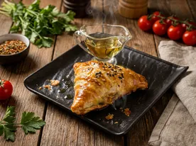 Самса с рубленной говядиной