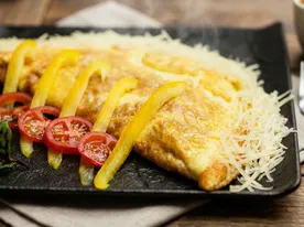 Омлет с сыром