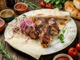 Шашлык из телячьей мякоти